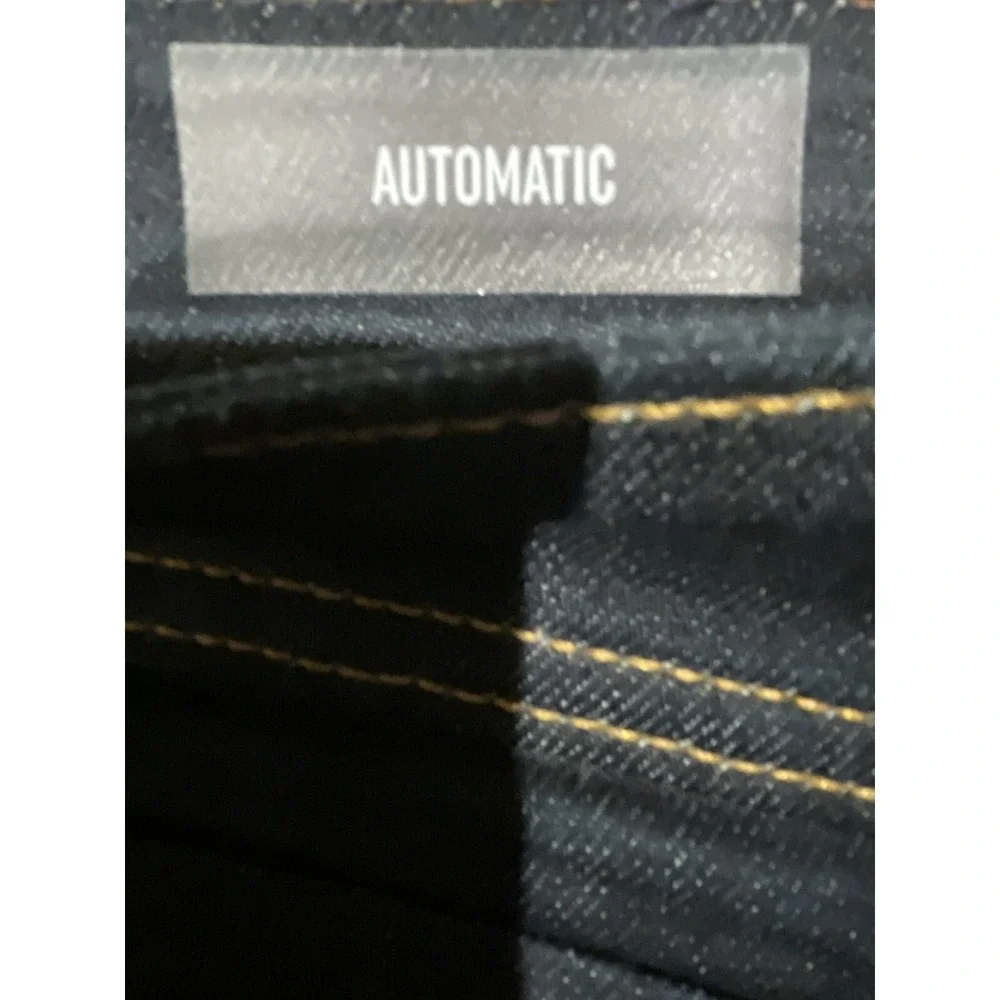 Revtown Automatic‎ Jeans Mens 30x34 Blue Dark Wash Straight Leg NWT - Picture 4 of 5